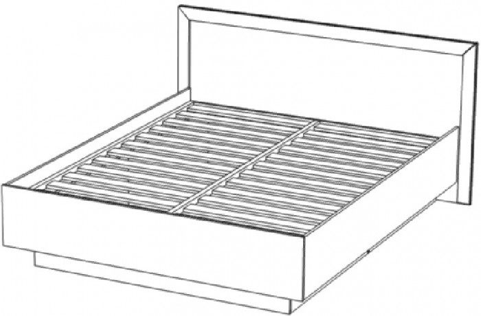 Кровать 160х200 с подъемным механизмом 