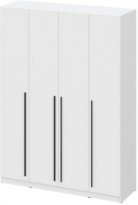 Шкаф распашной Берген ШК-1600, Серый графит