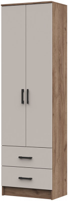 ШК-201 Машенька ЛДСП шкаф полка (600*2020*380) дуб крафт табачный/кашемир