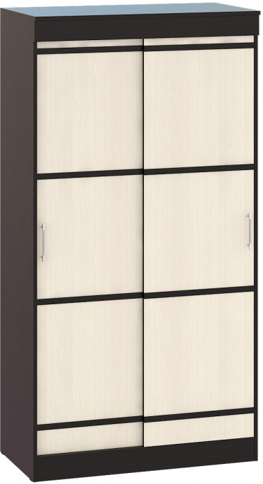 Сакура Шкаф-купе 1140, венге/дуб лоредо