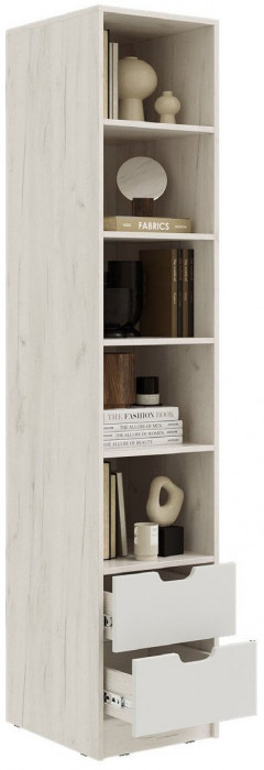 Юниор-4 Пенал (400) (Шарли бриз, Крафт белый)