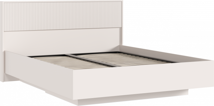 Кровать парящая с ортопед. основанием Марвэл 1,6м с подсветкой, Кашемир