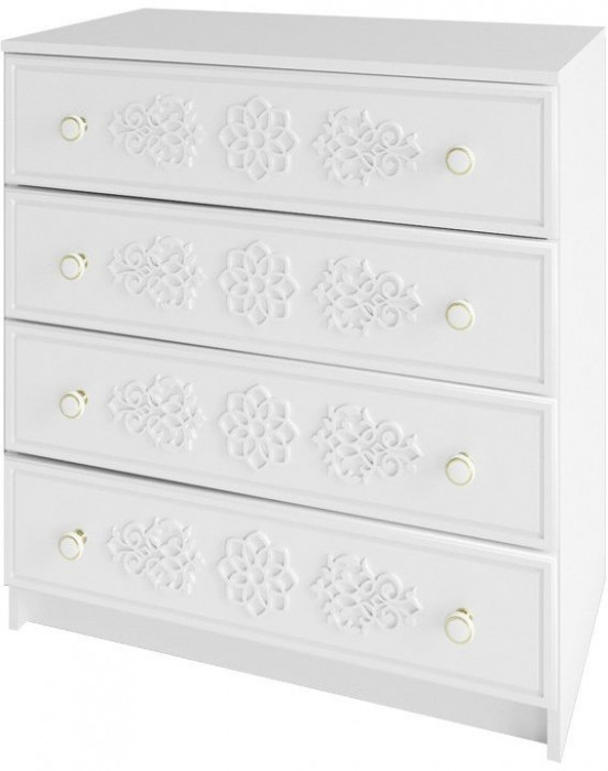 Модульная детская Ки-Ки композиция 7, Белый/Белое дерево