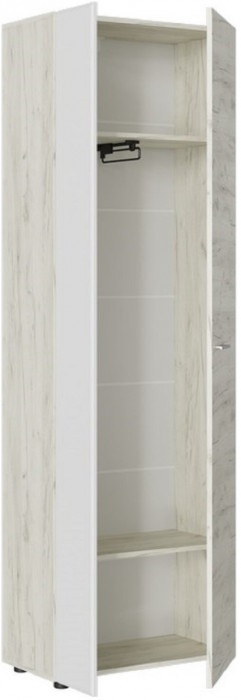 Сафари Шкаф ШК-001 (Дуб Крафт белый)