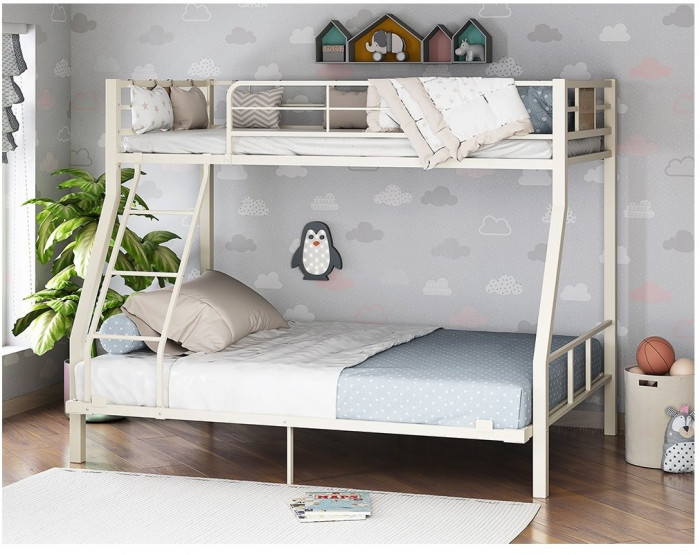 Двухъярусная кровать Гранада-1 140 (Белый)