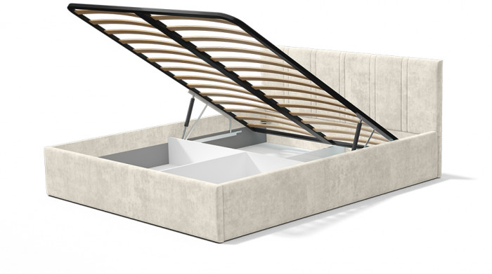 Кровать с подъемным механизмом Ника КР-13 140х200, Миндаль