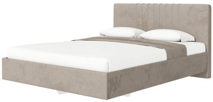 Кровать с латами Соло 140*200, Бежевый