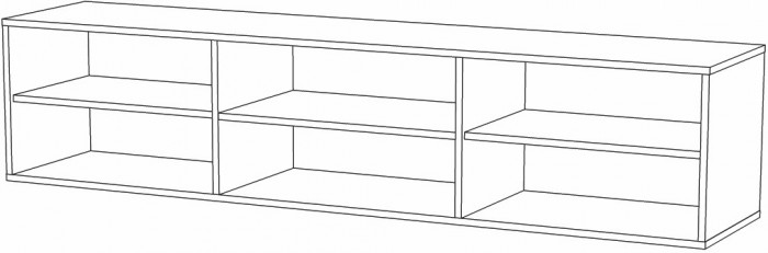 Модульная гостиная Альда, Сосна Касцина