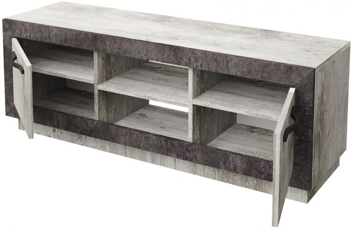 Набор мебели для гостиной "Эстель" - Дуб полярный/Сосна натуральная