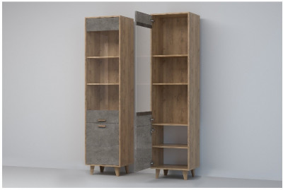 Эго Пенал ПС-1 НГ (Камень Темный/Дуб Крафт Золотой)