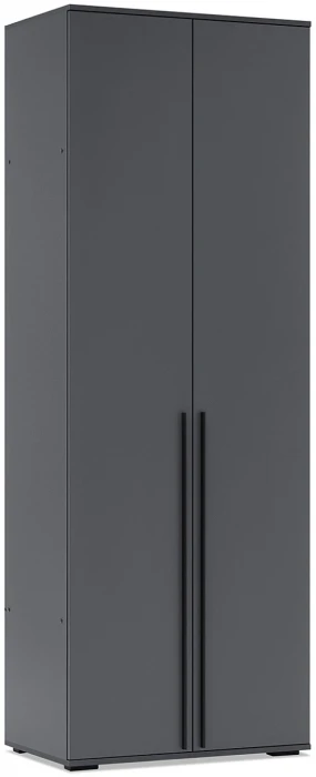 Норд Шкафы 800 + Пенал-стекло 400, Графит
