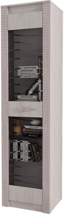 Пенал "Монако" ПН-20 ясень белый/Ф12 НЕВ