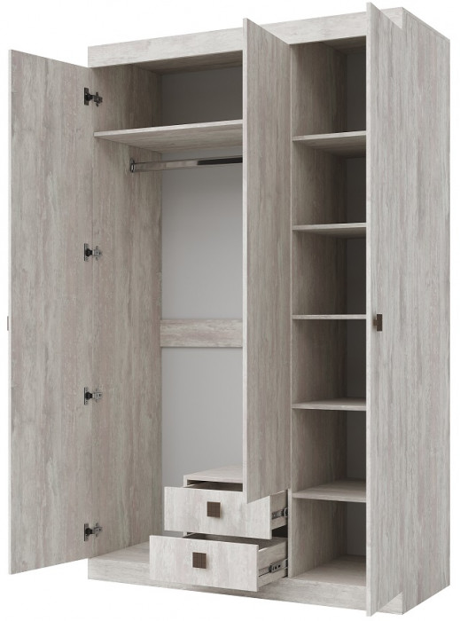 Набор мебели для спальни "Лондон" - Дуб сонома/Капучино светлый