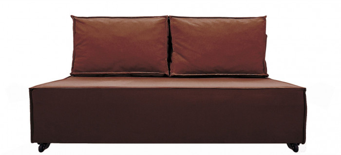 Диван-аккордеон Лофт мини 160х200, велюр серый