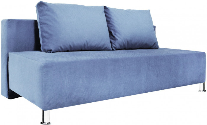 Диван-еврокнижка Парма Люкс, велюр серый