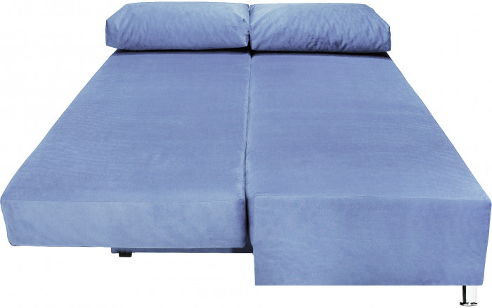 Диван-еврокнижка Парма Люкс, велюр серый