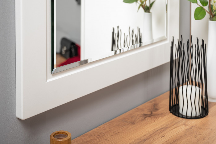 Остин Прихожая 30, цвет белый шагрень/дуб крафт золотой, ШхГхВ 240х54,3х229,6 см., универсальная сборка