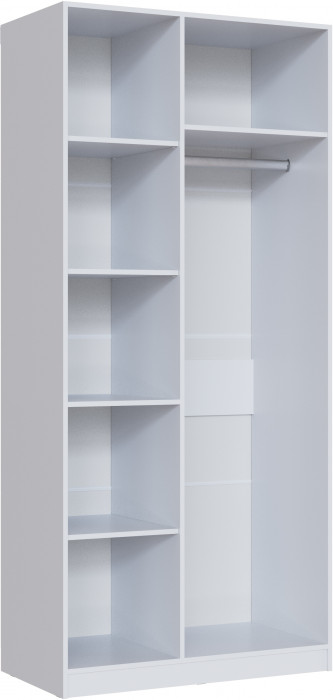 Модульная прихожая Апполия, набор 3, Анкор светлый/Сандал белый