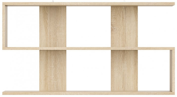 Мори Полка 1200, цвет дуб сонома, ШхГхВ 120х21х64,8 см., универсальная сборка