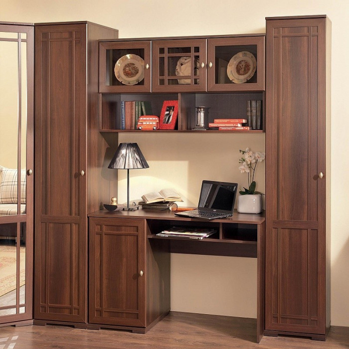 Стол письменный Шерлоск 115, орех