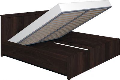 Кровать с подъемным механизмом Шерлоск 41.2 180х200, орех