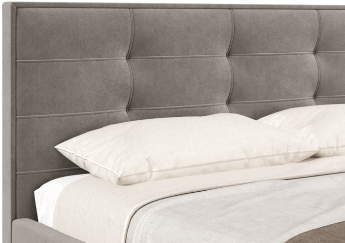 Кровать с подъёмным механизмом 1600 Римини, пепел 112