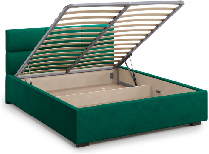 Кровать Больсена 180 с подъемным механизмом, Велутто 33