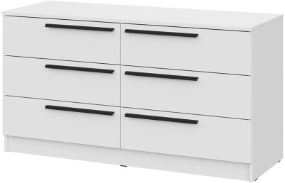 Комод Берген КМ-1200 белое дерево/белое дерево