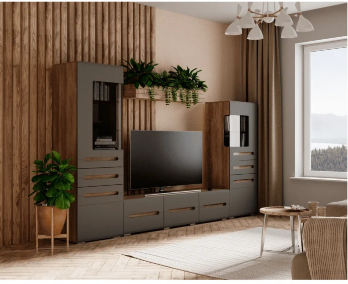 Шкаф Наоми ШК-23, графит