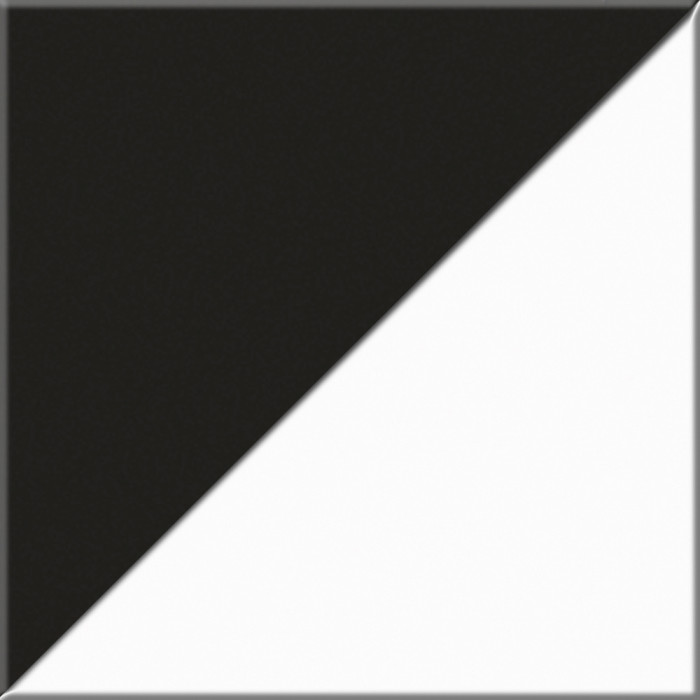 Сидней 16.486 Полка открытая, цвет МДФ белый глянец/чёрный, ШхГхВ 129,9х21,6х24 см.