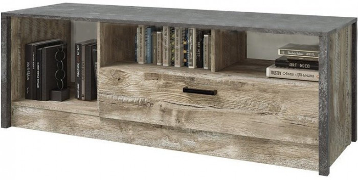 Модульная гостиная Амели юкон/бетон (Дуб Юкон / Бетон темный)