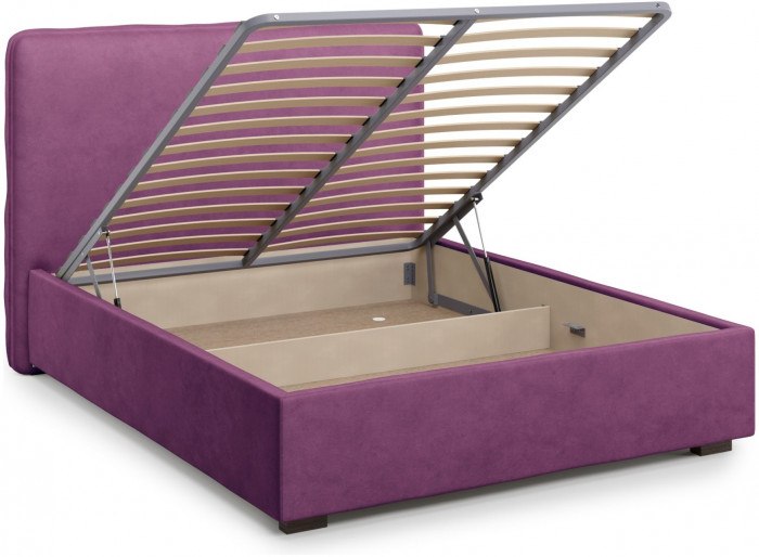 Кровать Брачано 140 с подъемным механизмом, Велутто 15