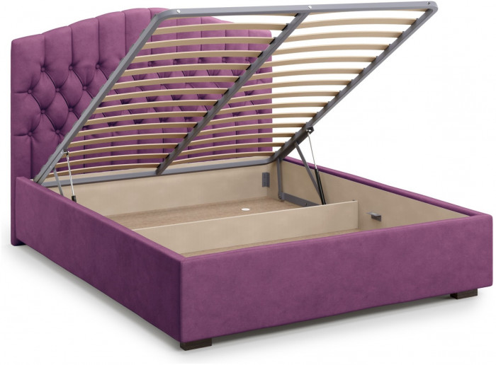 Кровать Лугано 160 с подъемным механизмом, Велутто 15