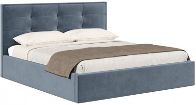 Кровать с подъёмным механизмом 1800 Римини, темно-серый 017