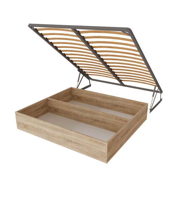 Нега Кровать интерьерная 180 светло-голубой, ПМ