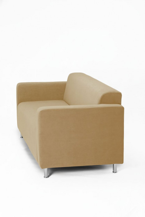 Диван прямой Томи, 180х78х75 см, велюр бежевый