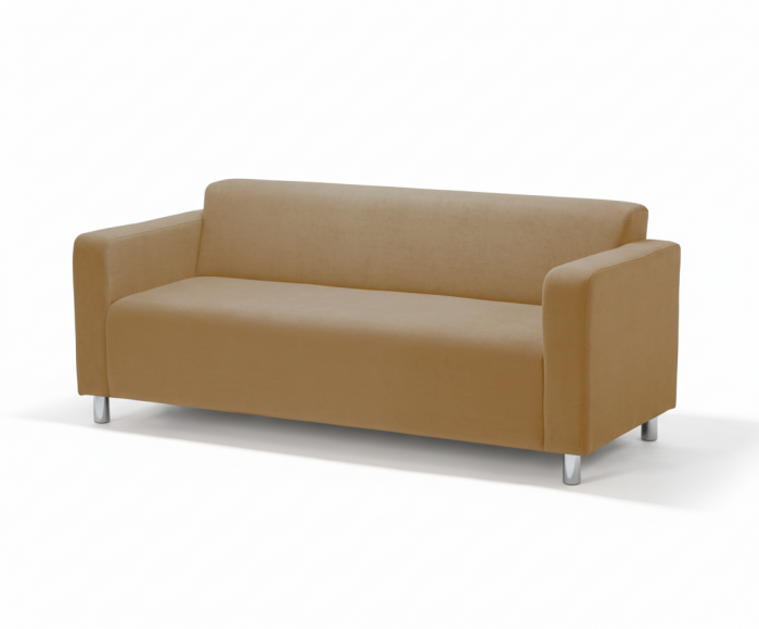 Диван прямой Томи, 180х78х75 см, велюр бежевый