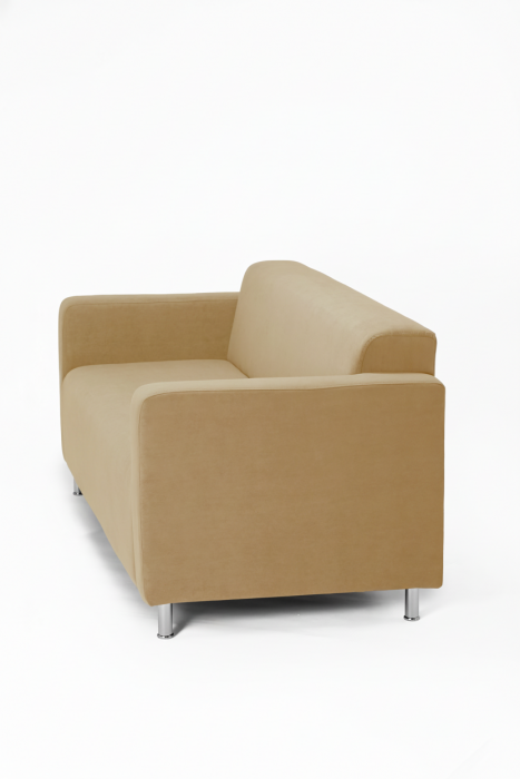 Диван прямой Томи, 180х78х75 см, велюр бежевый