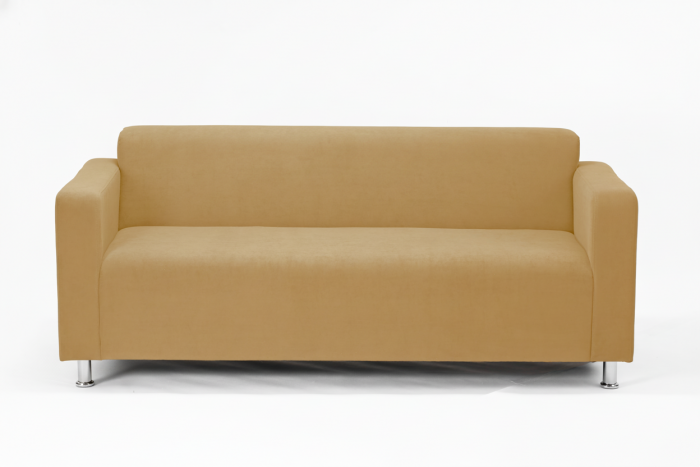 Диван прямой Томи, 180х78х75 см, велюр бежевый