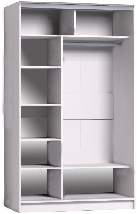 Шкаф-купе Стрике 1200 Белый