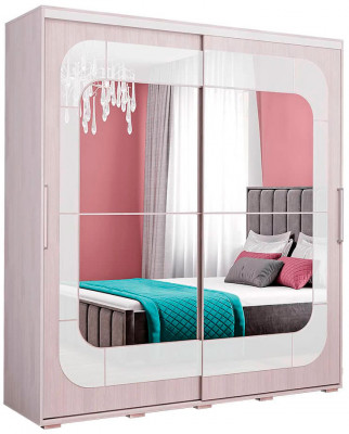 Шкаф-купе "Крафт-7" (1962х2176х591) Ясень белый