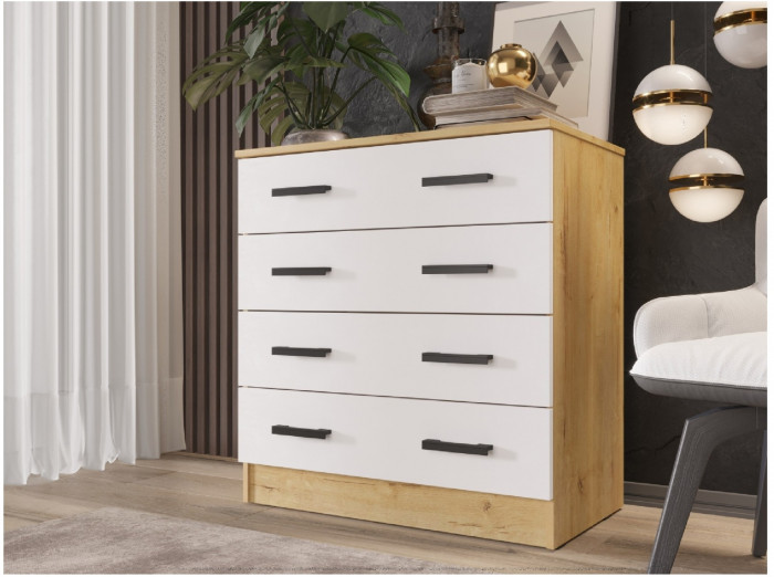 Комод К800, Белый матовый