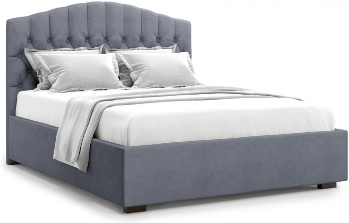 Кровать Лугано 160 с подъемным механизмом, Велутто 32