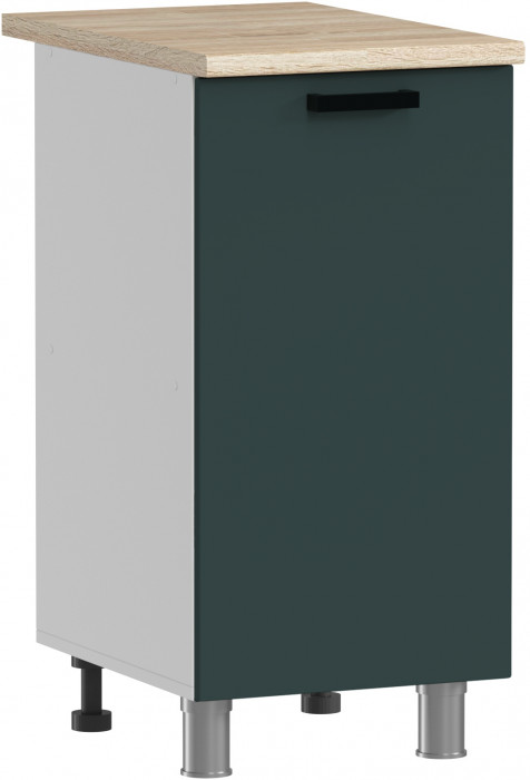 МК Аленушка Н 400 Лаванда Изумруд, скоба черный (без столешницы)