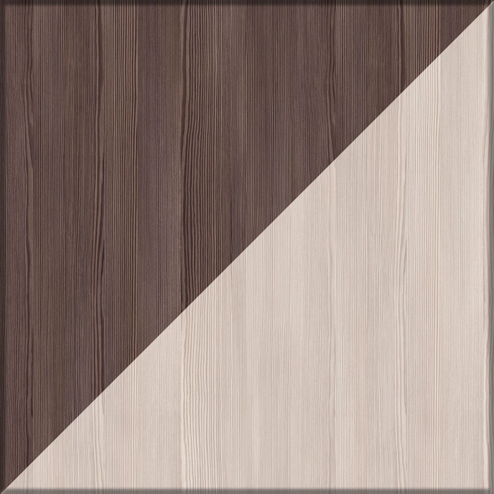 Две прихожих Домино-мини 2-3421бод.тем/св, бодега тёмный/бодега светлый