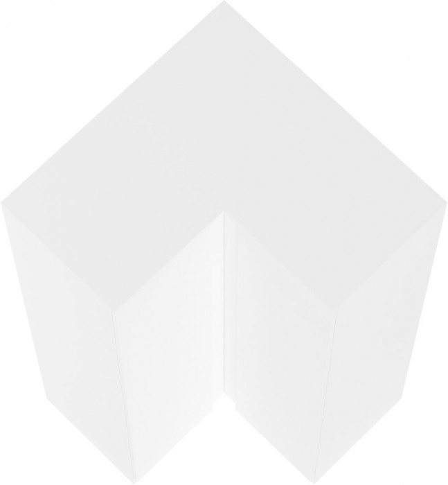 Мори угловой шкаф МШУ960.1, белый