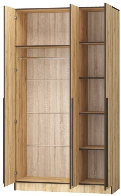 Шкаф Бастион ЛДСП 1200 (Белый древесный)