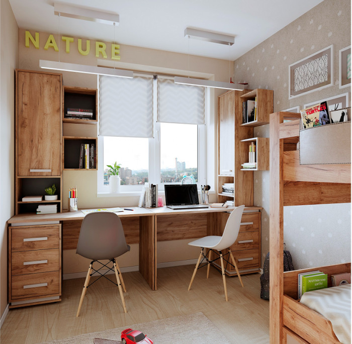 Куб 3 Натуре 100, дуб табачный