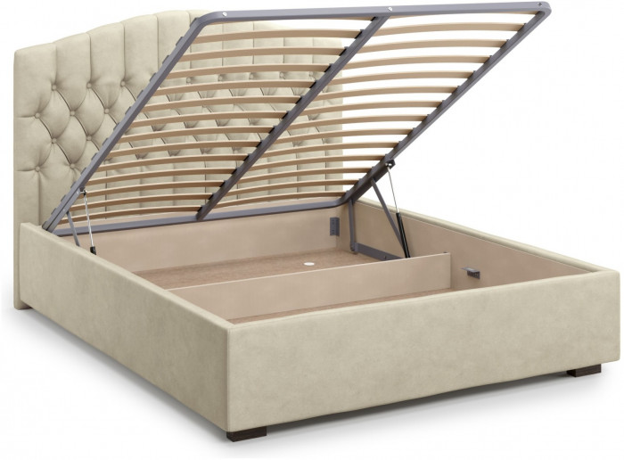 Кровать Лугано 180 с подъемным механизмом, Велутто 17