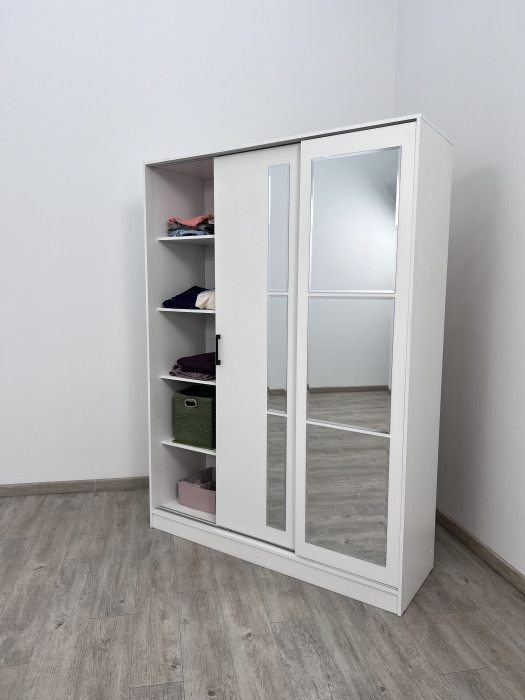 Шкаф-купе Стиль-2 1600, Дуб крафт серый/Камень серый